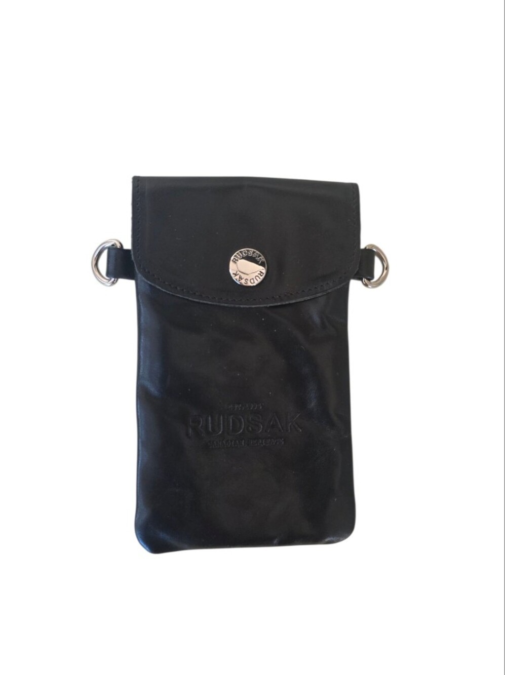 Rudsak Black Leather Crossbody Pouch